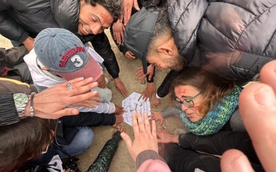 Actua Vallès en una de les sortides d'oci de l'entitat